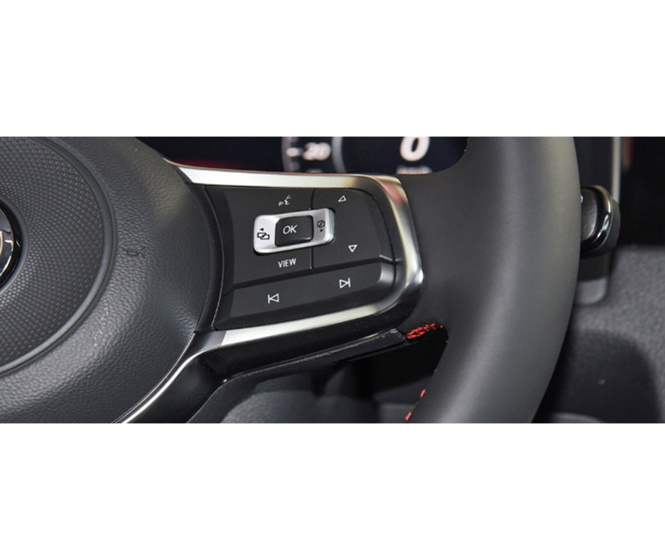 Steering wheel volume button button switch cover for VW Golf MK7 Passat  2017-202