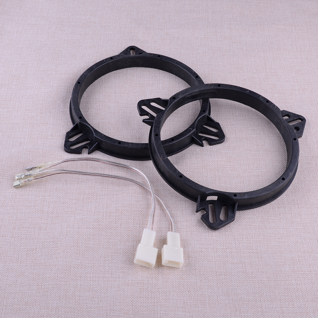 Rear Speaker Adapter Rings & Connector Wire Harness Fit ...