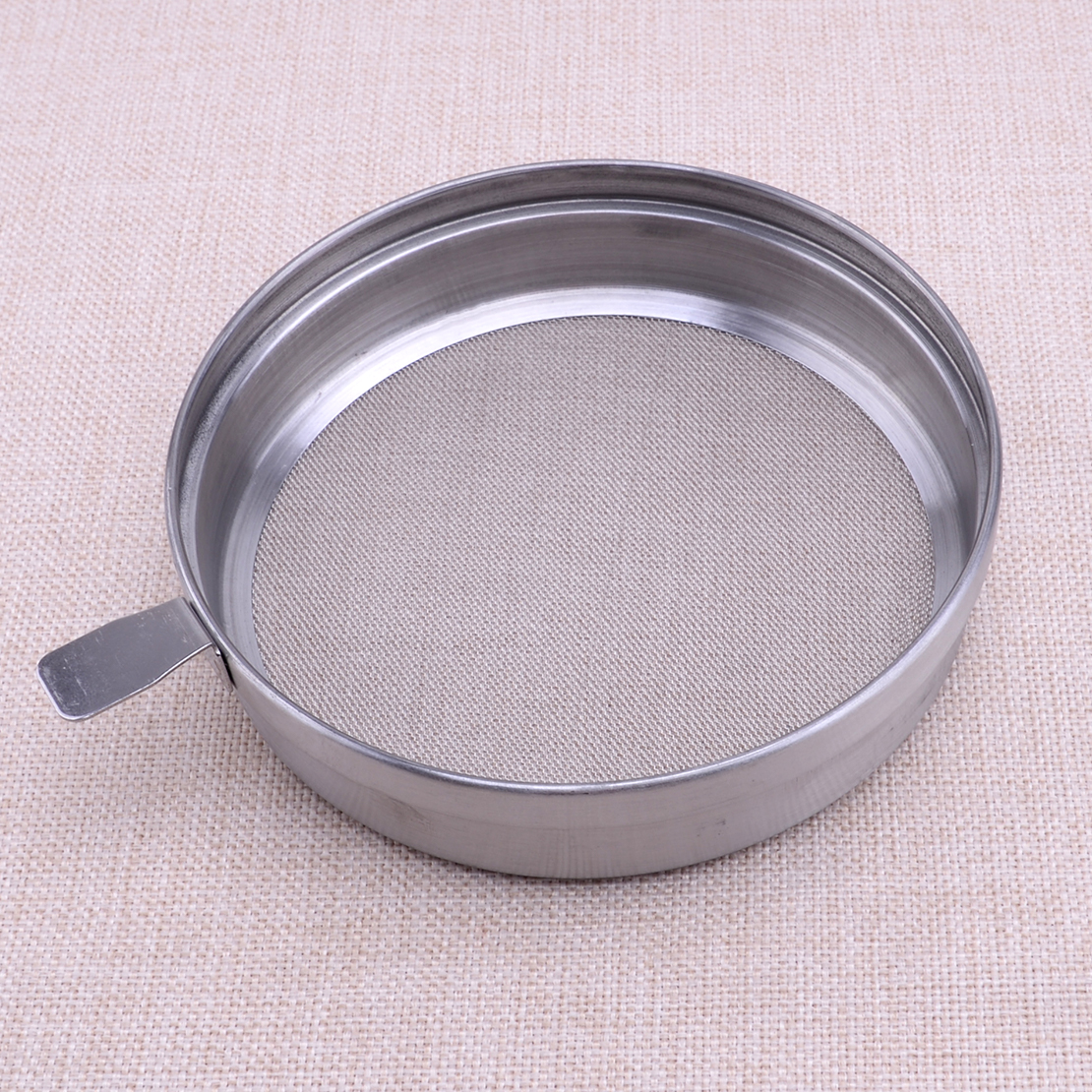 Kitchen Cooking Oil Filter Pot Soup Grease Stainless Steel Strainer ...