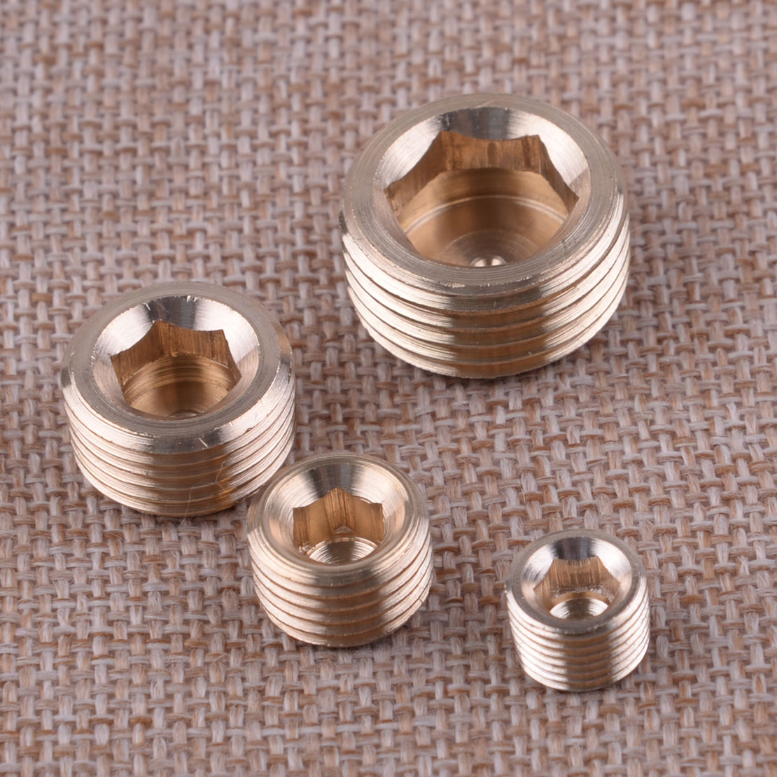 Business And Industrial 20pcs Brass Internal Hex Thread Socket Pipe Duct